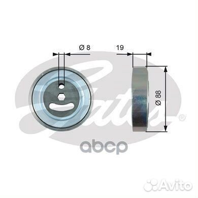Ролик руч.ремня T39225 Gates
