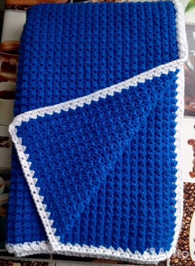 Одеяло вязаное детское