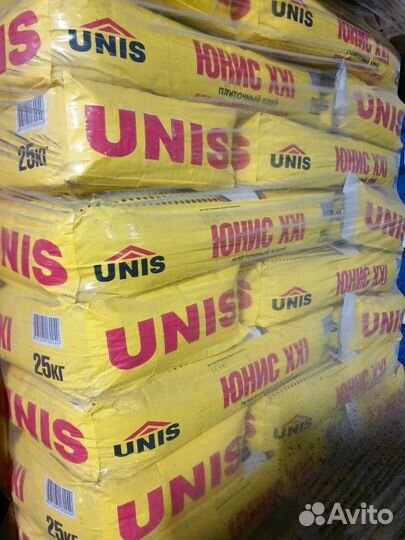 Плиточный клей Юнис ххi 25 кг