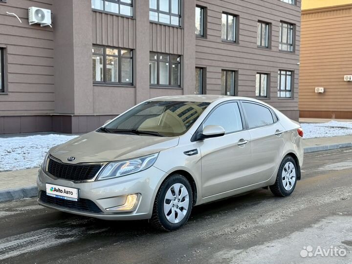 Kia Rio 1.6 МТ, 2014, 153 506 км
