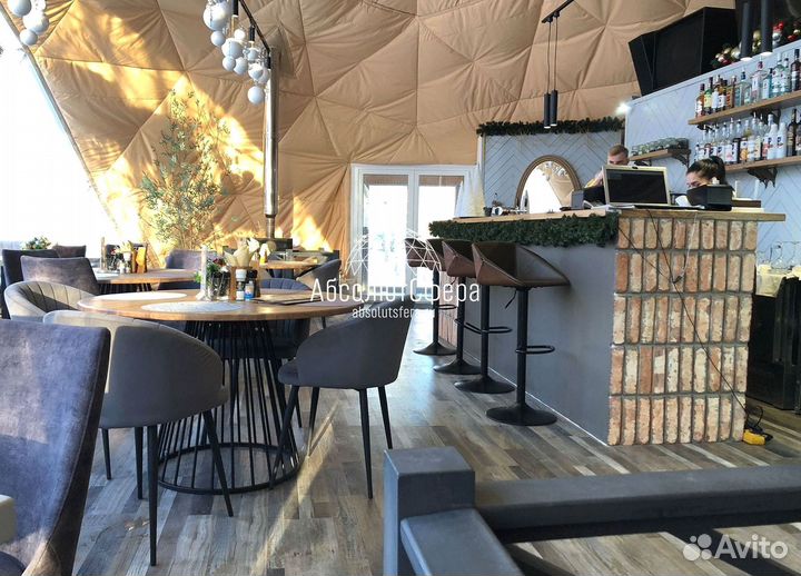 Геокупол шатер D10 зимний глемпинг сафари