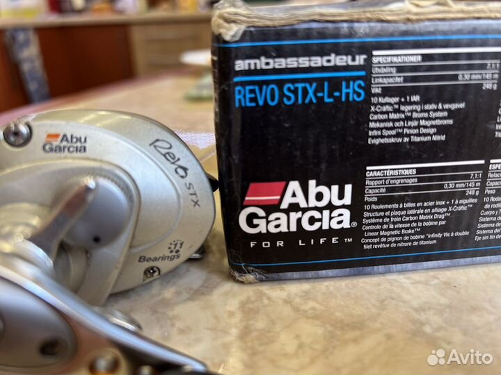 Катушка мультипликатор Abu Garcia Revo STX-L-HS