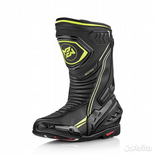 Мотоботы Moteq Terra black-yellow