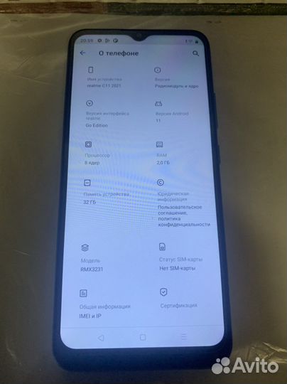 Realme c11 2021 32gb