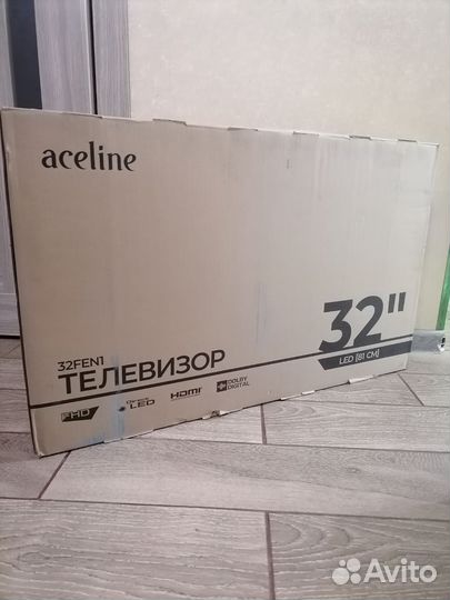 Телевизор LED HD 32-81см.,новый