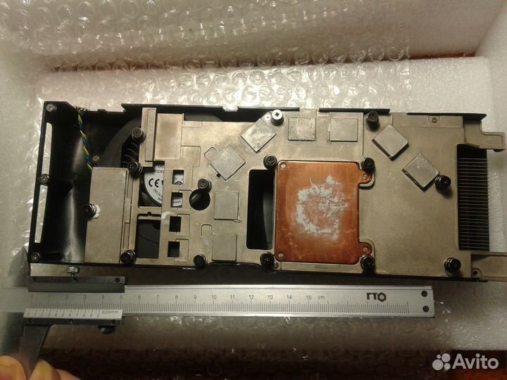 Вентилятор (кулер) BFB1012L для 9800GTX и радиатор