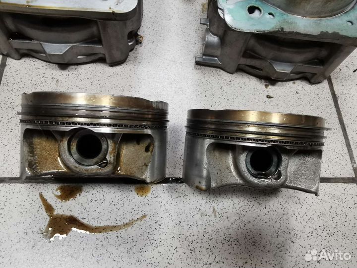 Цилиндры с поршнями Odes V-Tvin 1000