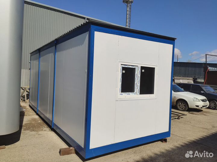 Бытовка из сэндвич-панелей