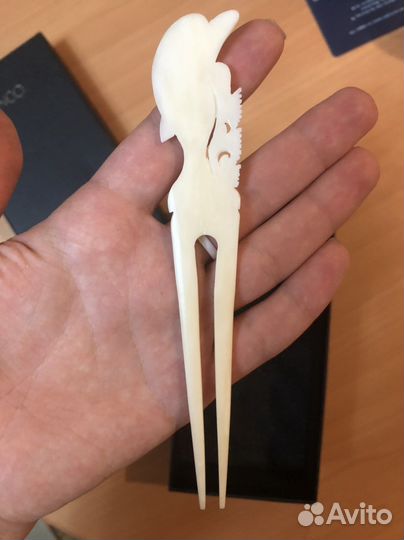 Шпилька заколка резьбовая в японском стиле