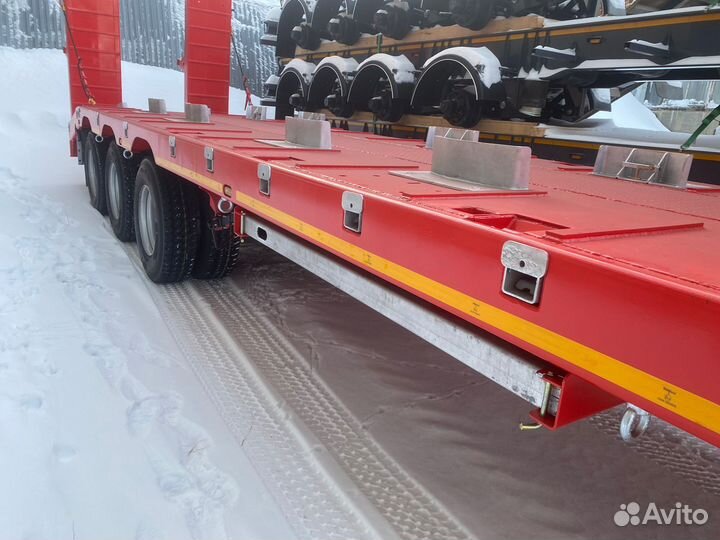 Полуприцеп трал (тяжеловоз) САВ 931823, 2024