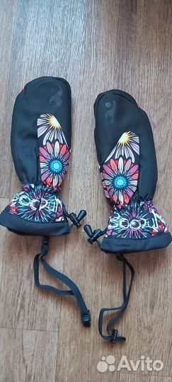 Варежки сноубордические, размер S