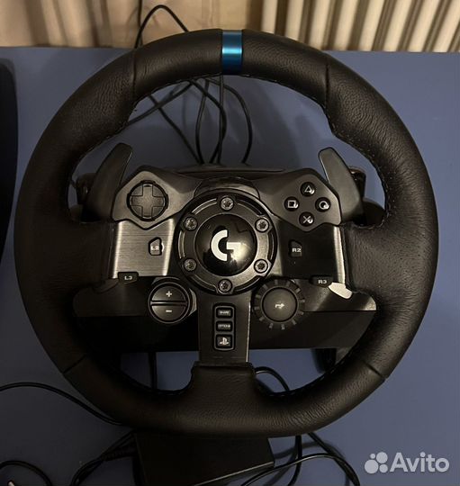 Руль logitech g923 (комплект руль + педали)