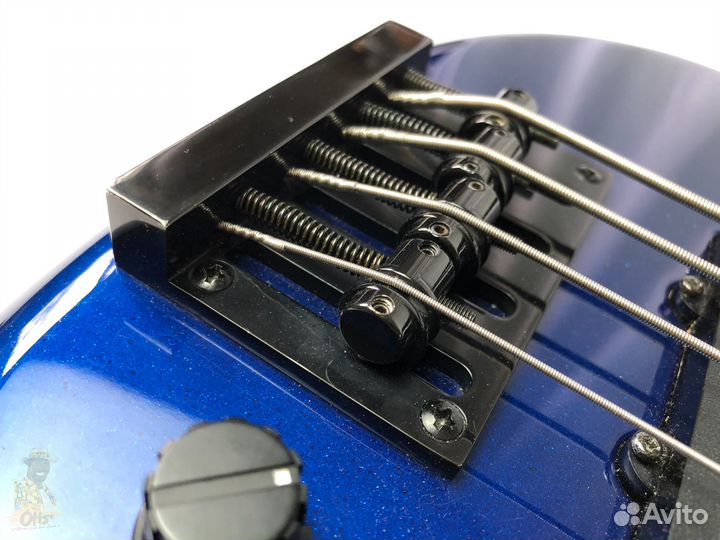 2012 Tune Bass Maniac NTB-4 PJ Blue Sparkle