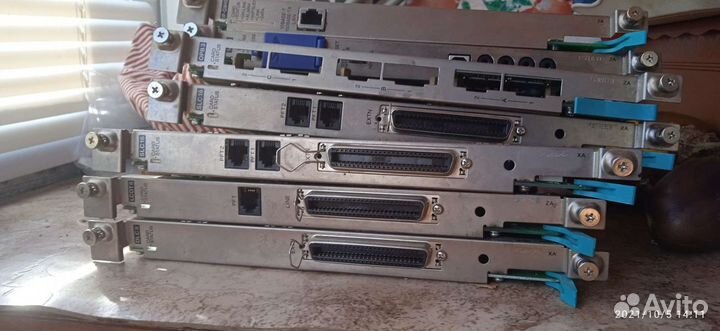 Платы от мини атс Panasonic KX-TDA100-200.Совмести