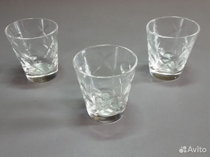 Стопки хрустальные СССР