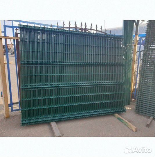 Сетка для забора 2Д усиленной жёсткости