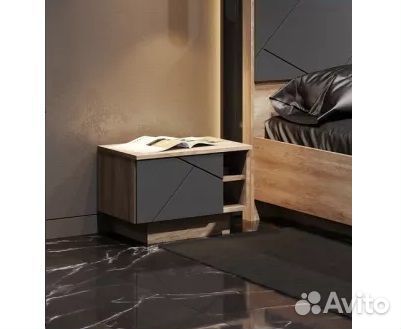 Тумба прикроватная Даллас новая современная