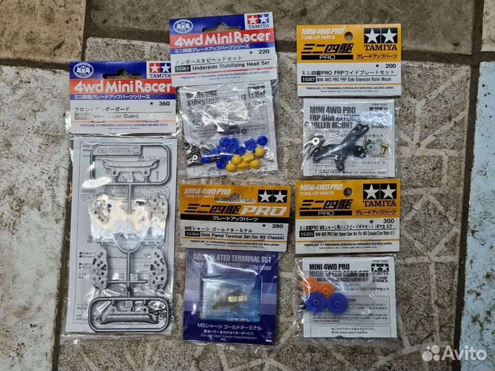 Детали гоночных машин Тамия