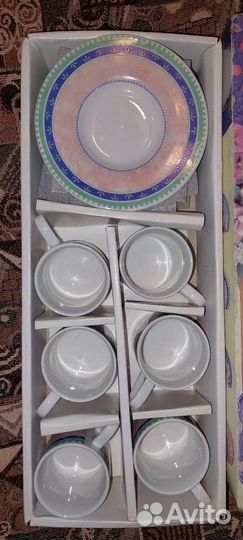 Кофейный сервиз новый