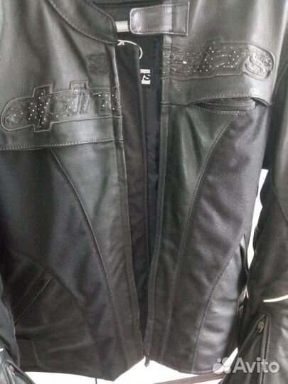 Мотокуртка кожа
