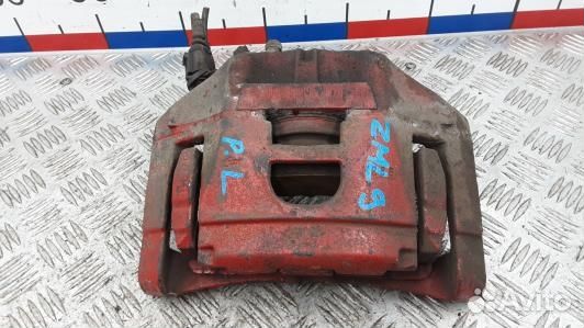 Суппорт тормозной передний левый audi A6 C6 (ZML09