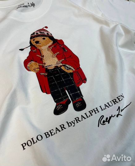 Футболка Polo ralph lauren White