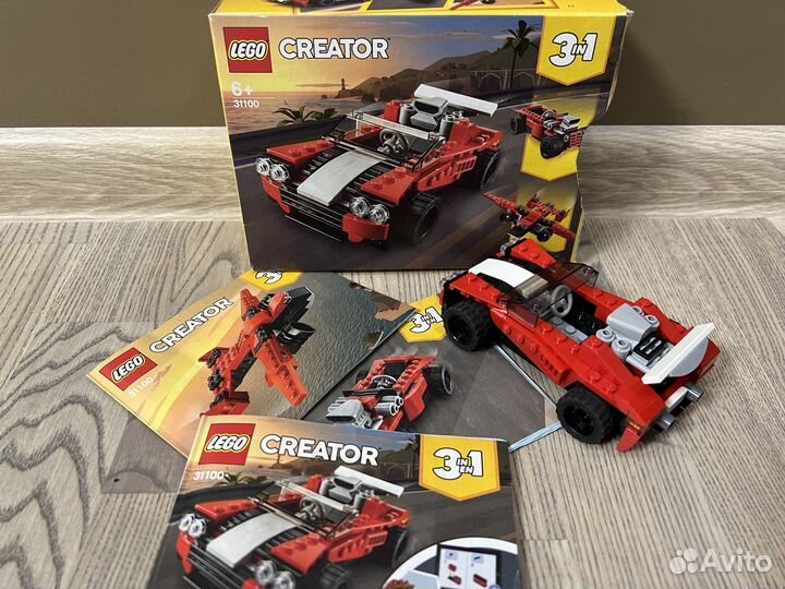 Конструктор lego 31100 Спортивный автомобиль