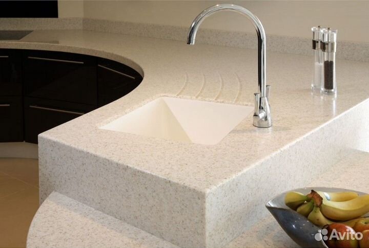 Столешница из искусственного камня, акрил 1 b-2081