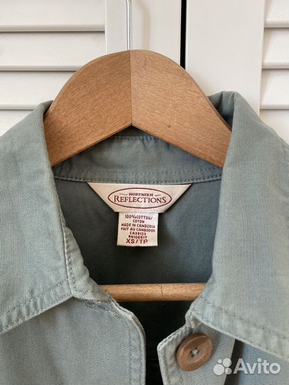 Винтажная джинсовая куртка