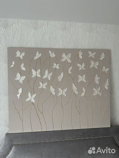 Интерьерная картина текстурная