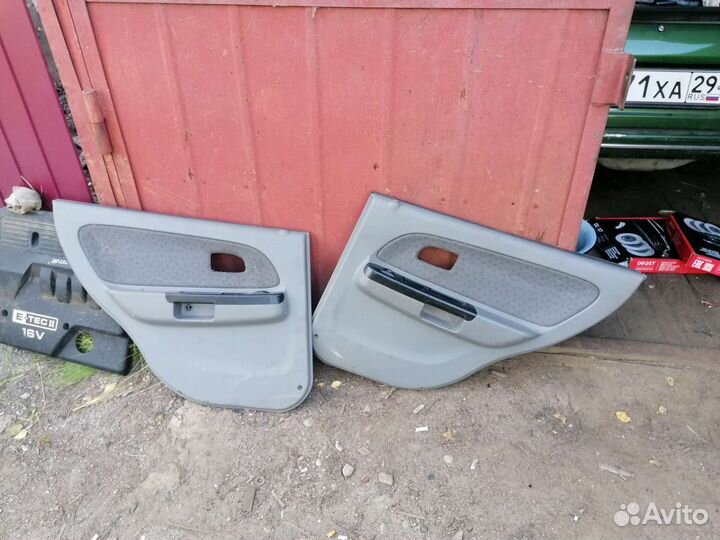 Дверные карты задние с элект пакет Renault Logan