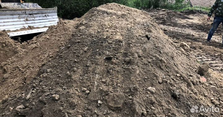 Глина для отсыпки участка