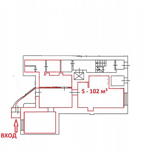 Свободного назначения, 102 м²