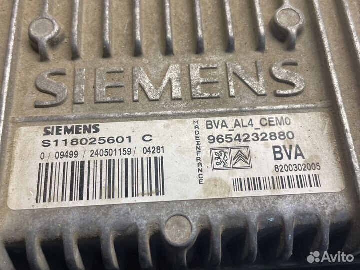 Блок управления АКПП пежо 407