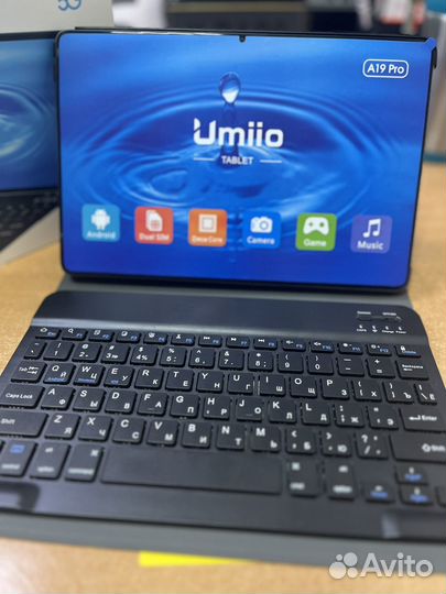 Новый планшет umiio A19 PRO 6/128 Gb с клавиатурой