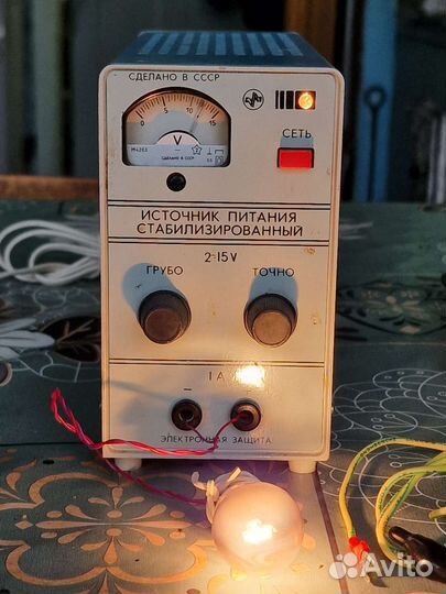 Стабилизированный блок питания на 2-15в. 1А