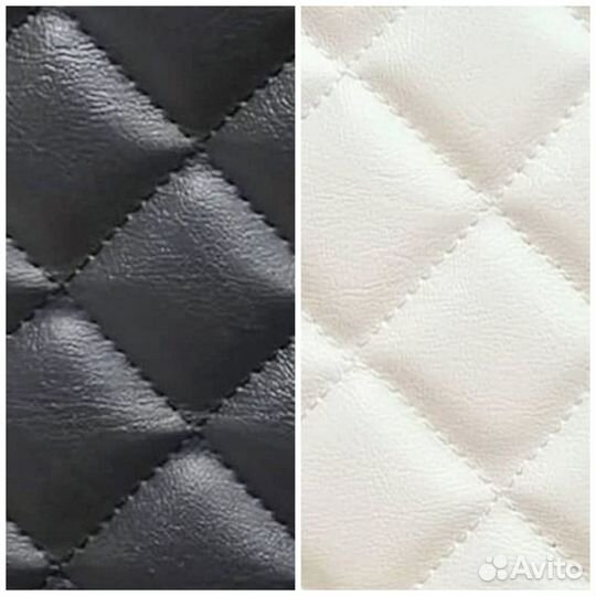 Заменитель кожи стёганый