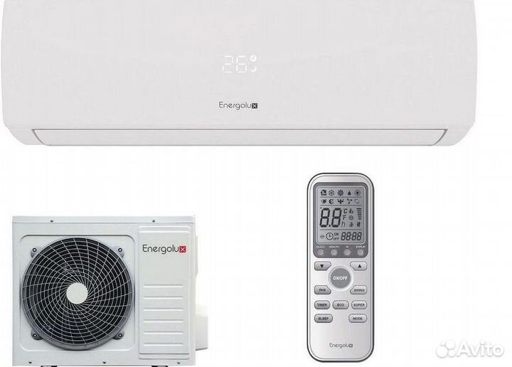 Сплит система с установкой