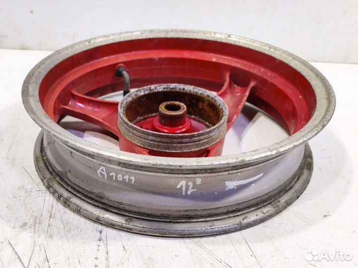 Диск колесный задний 12'' арт. д1011 139qmb