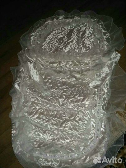 Конверт атласный на выписку