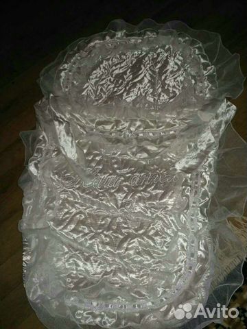 Конверт атласный на выписку