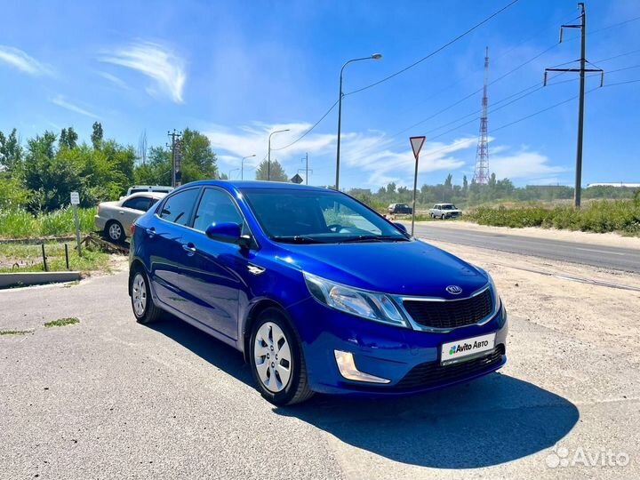 Kia Rio 1.6 МТ, 2013, 77 900 км