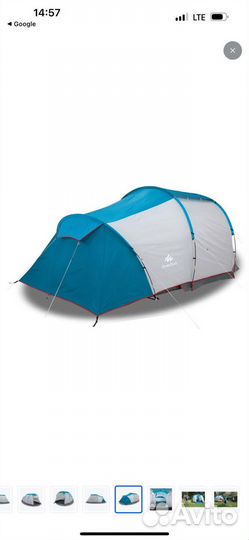 Палатка 4 местная