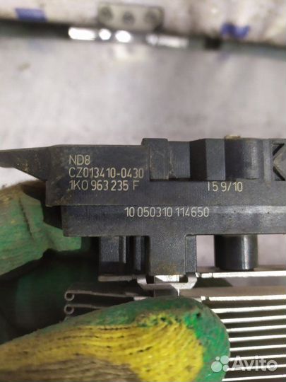 Радиатор печки электрический Volkswagen Tiguan 1