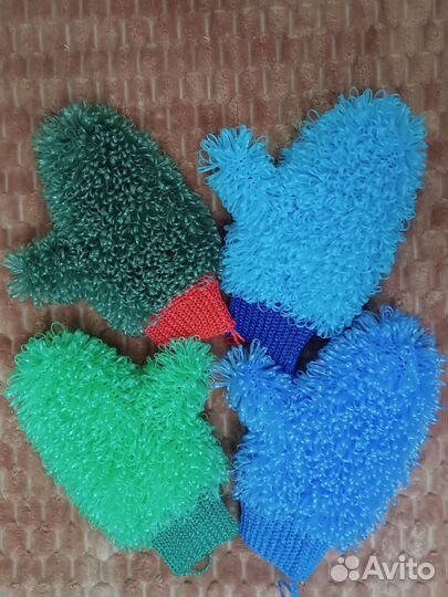 Мочалка-рукавица