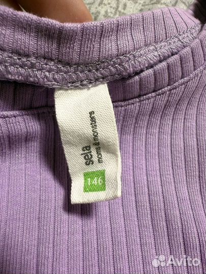 Короткая футболка кроп