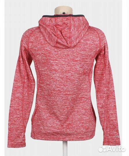 Спортивный лонгслив женский с капюшоном