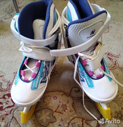 Коньки раздвижные р.31-35. Nordway