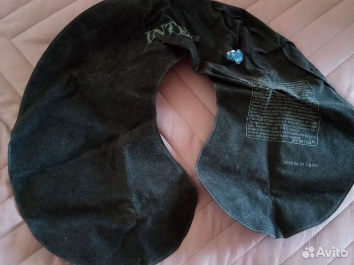 Подушка дорожная надувная, взрослая