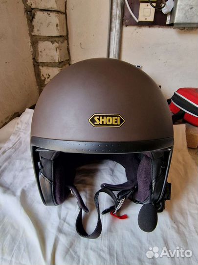 Мотоциклетный шлем размер l